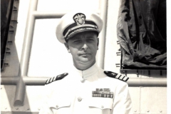 Commanding Officer, Rufus L. Taylor, March 1948